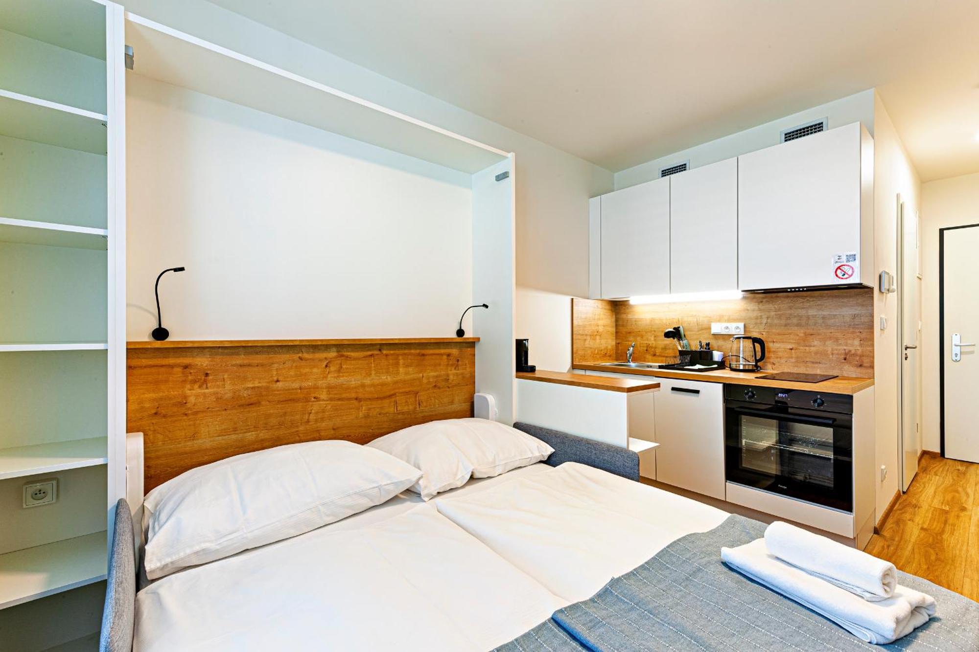 Kora Apartments Andel Прага Екстер'єр фото