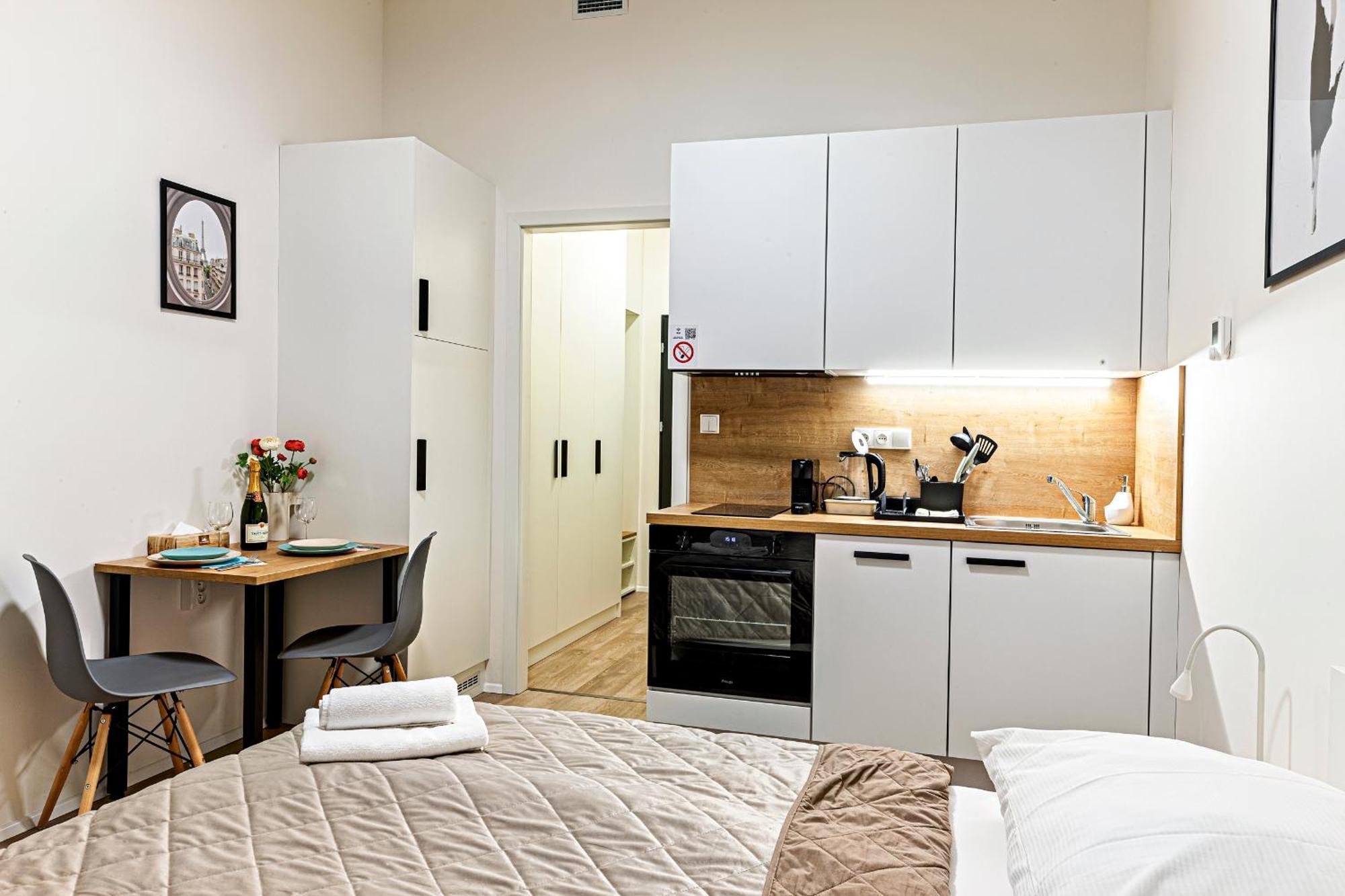 Kora Apartments Andel Прага Екстер'єр фото