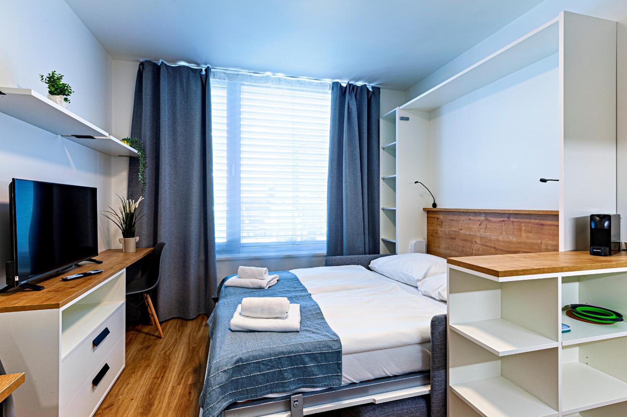 Kora Apartments Andel Прага Екстер'єр фото