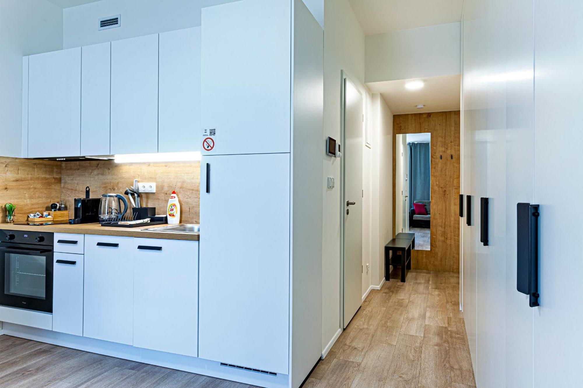 Kora Apartments Andel Прага Екстер'єр фото