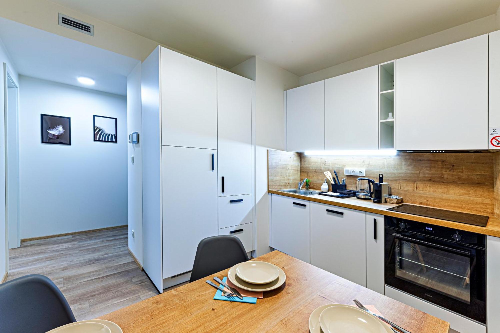 Kora Apartments Andel Прага Екстер'єр фото