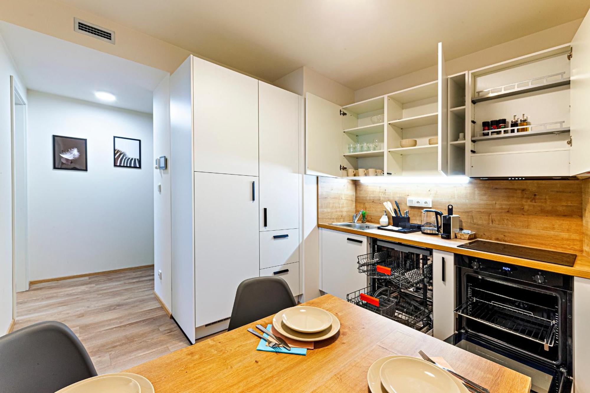 Kora Apartments Andel Прага Екстер'єр фото