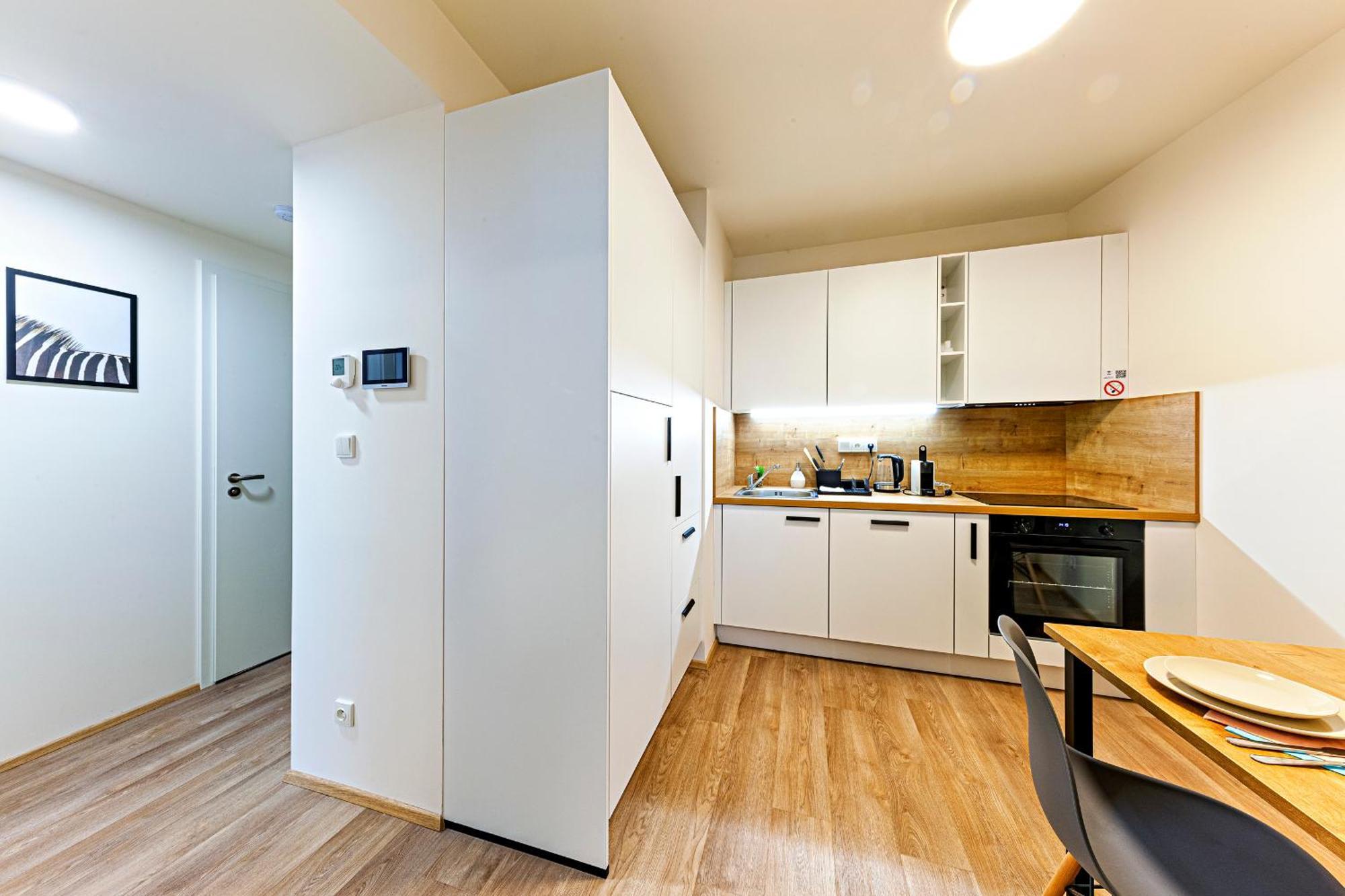 Kora Apartments Andel Прага Екстер'єр фото