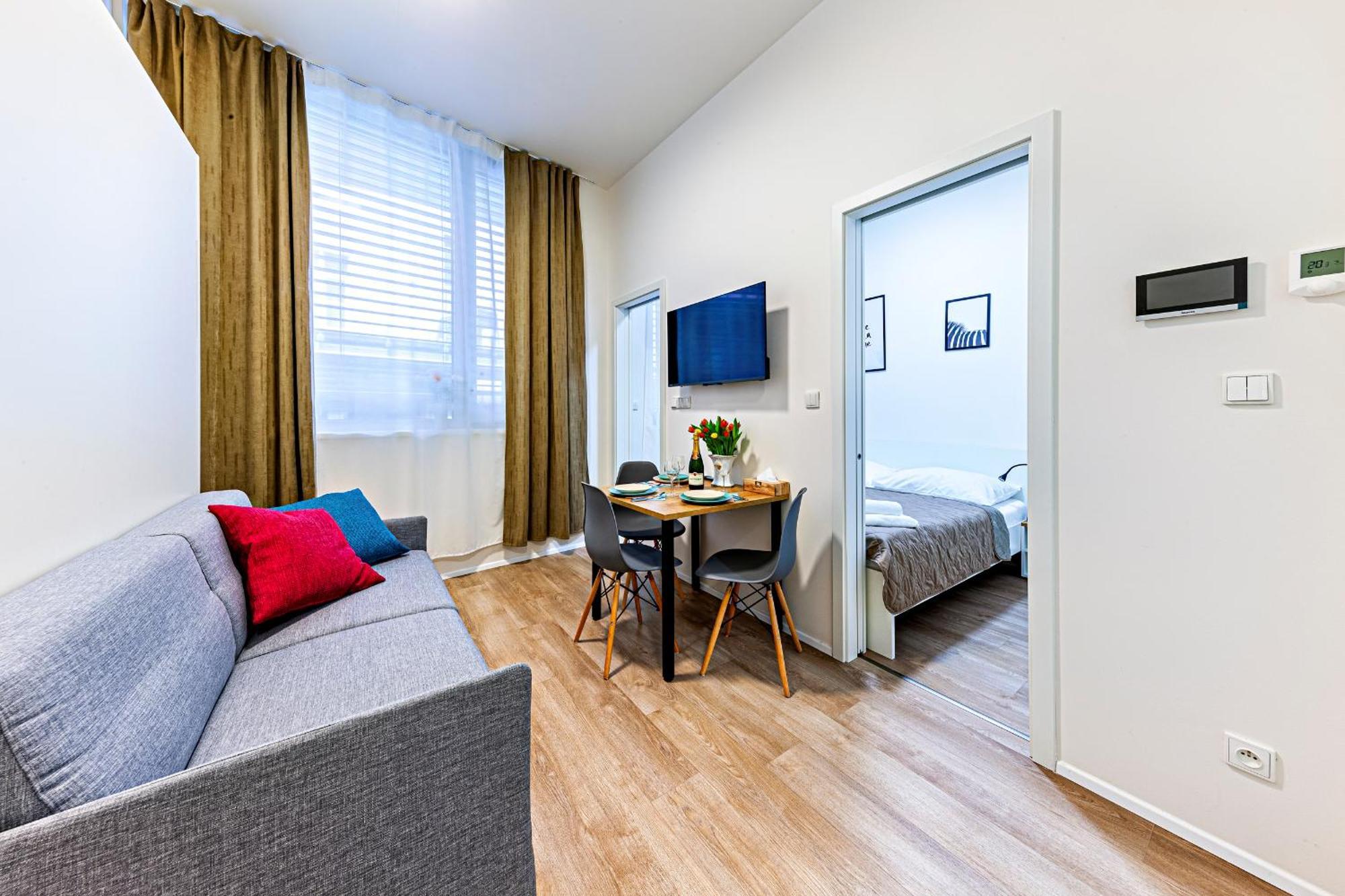 Kora Apartments Andel Прага Екстер'єр фото